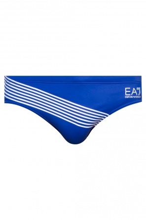 Logo-printed swim briefs, zdjęcie 1 Logo-printed swim briefs od EA7 Emporio Armani